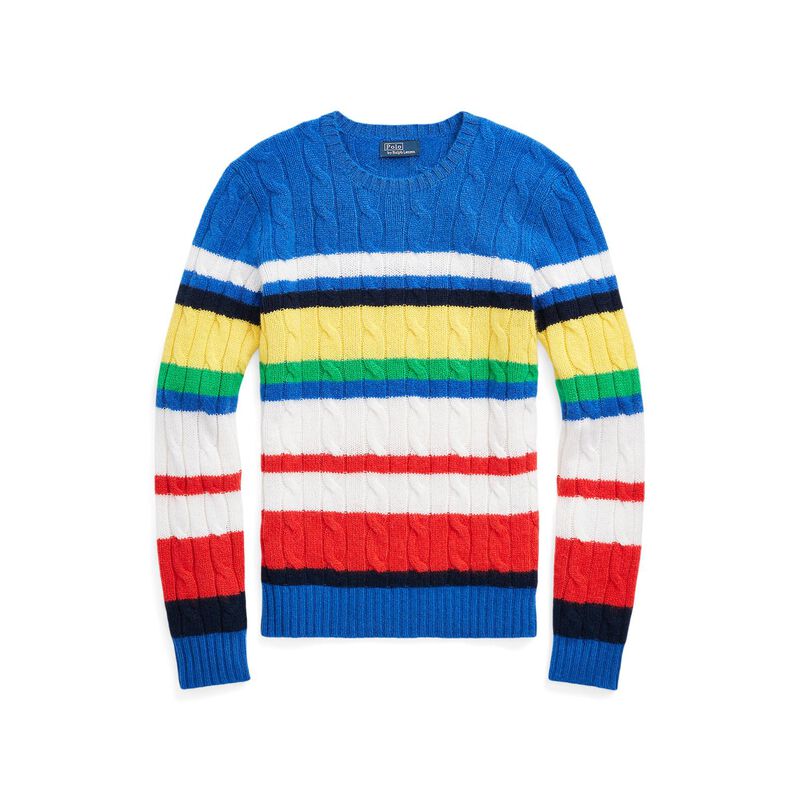 Polo Ralph Lauren Strp Csh Jla-Long Sleeve-Pullover image number 2